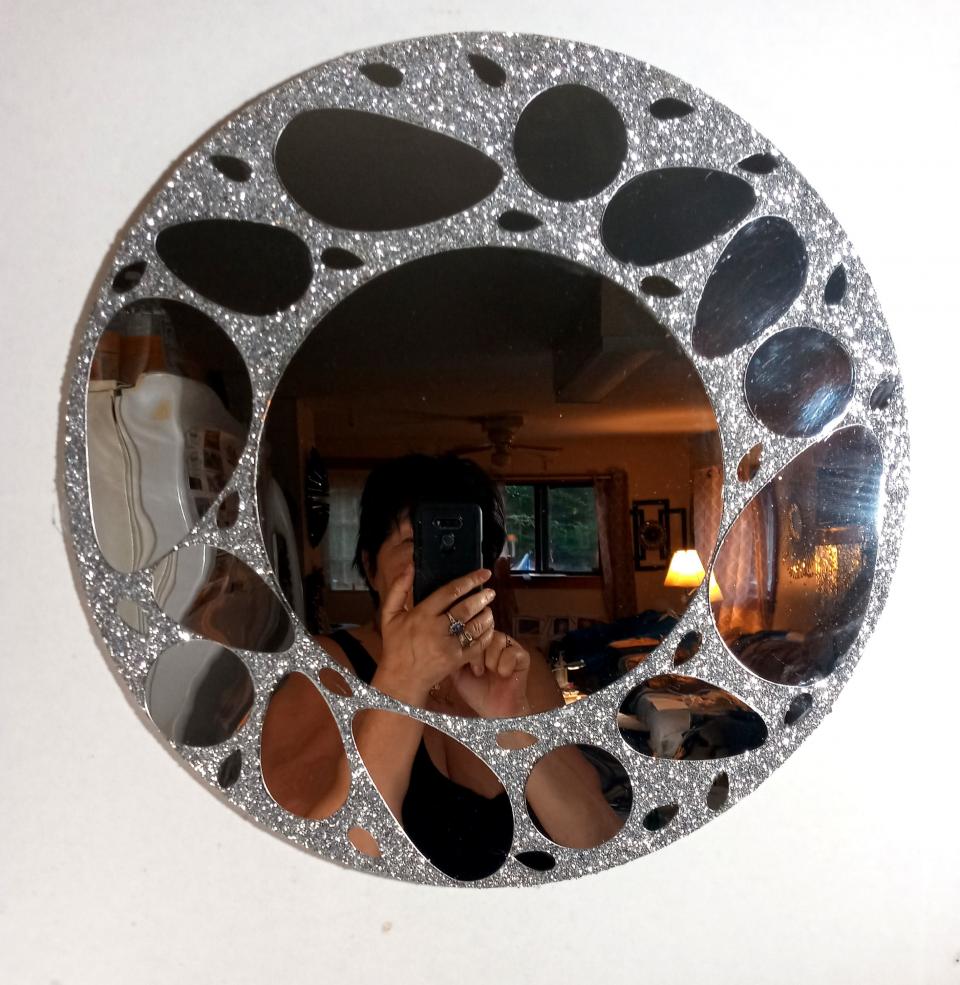 Elegant Handmade  18" Glam  Mirror